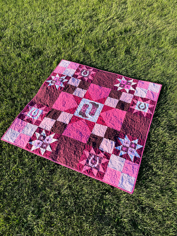 Blushing Cowgirl Quilt Kit