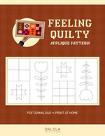 Feeling Quilty Applique Pattern | PDF Download